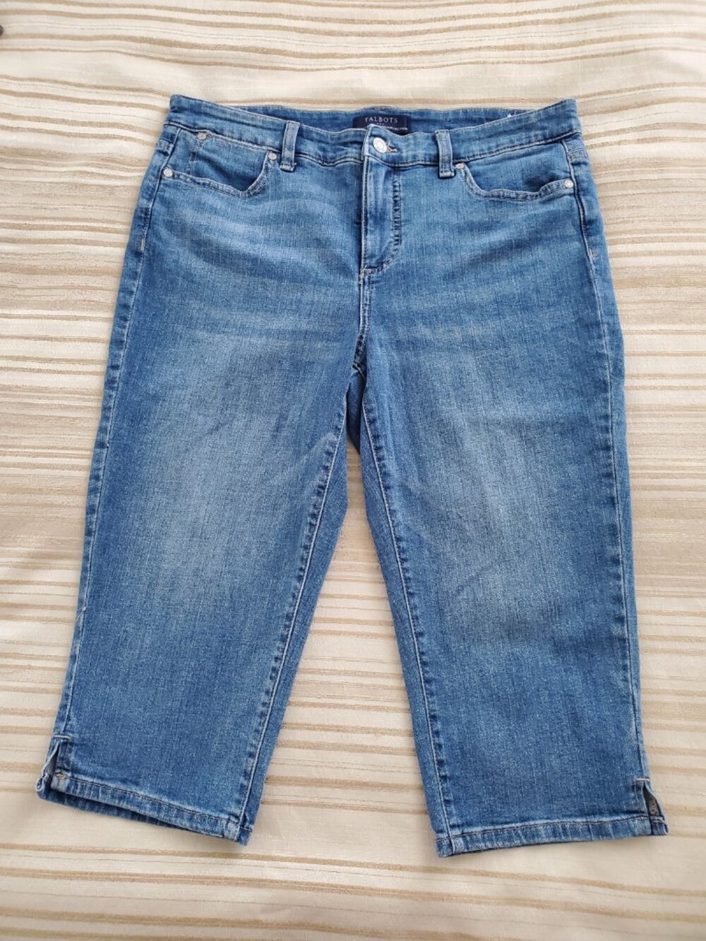 Talbots Denim Capri Jeans 12P Petite - Never Worn - $6.99 Shipping